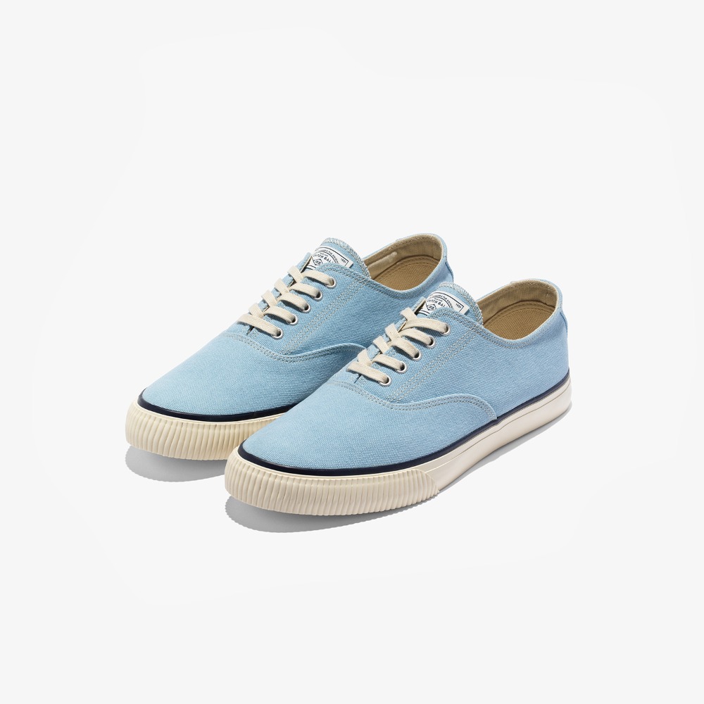 MILITARY USN DECK SHOES _ Marina blue taped